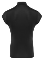 Svenjoyment Shirt mit Stehkragen und Reißverschluss