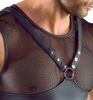 Svenjoyment Shirt mit dekorativen Nieten und Ringe