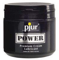 pjur Power Premium Cream 500ml Tiegel
