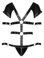 Svenjoyment Body in Harness-Optik inkl. 4 Fesseln