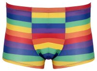 Svenjoyment Pants mit bunten Streifen in Regenbogenfarben L