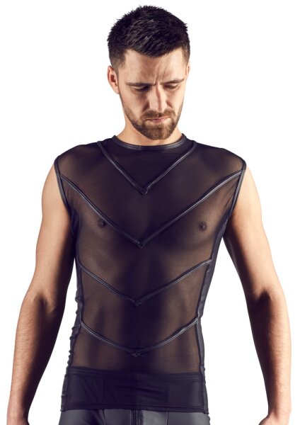 Svenjoyment Shirt mit aufgesteppten Streifen