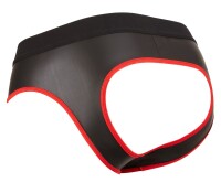 Svenjoyment Jock mit Front-Zip und rotem Saum