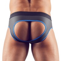 Svenjoyment Jock mit Front-Zip und blauem Saum