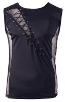 Svenjoyment Shirt kombiniert mit Fishnet