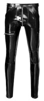 Black Level Hose aus Lack mit Zip-Taschen an den Beinen