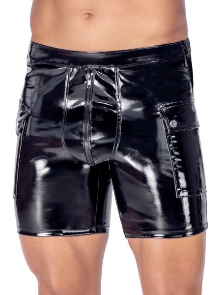 Black Level Short mit seitlichen  Klappentaschen