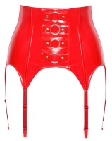 Black Level Strapsgürtel aus Lack mit 6 verstellbaren Strumpfhalter