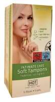 HOT INTIMATE CARE Soft Tampons 5 Stk. Green Box