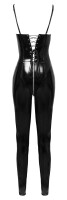 Black Level Overall aus Lack mit variabler Schnürung im Rücken