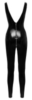Black Level Overall aus Lack mit 3-Wege-Zip im Rücken bis durch den Schritt