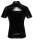 Black Level Shirt aus Lack mit Druckknopfleiste & Kragen