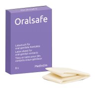MEDintim ORALsafe Latex-Tücher Vanille