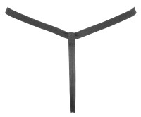 Black Level String aus Lack mit Stretchbänder