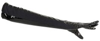 Black Level Handschuhe aus Lack mit Stretch-Einsätzen