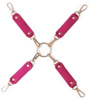 Bad Kitty 6-teiliges Bondage-Set in edler Pink-Pearl-Optik