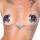 Bad Kitty Nipple Sticker jeweils mit Ring und Nietenbesatz