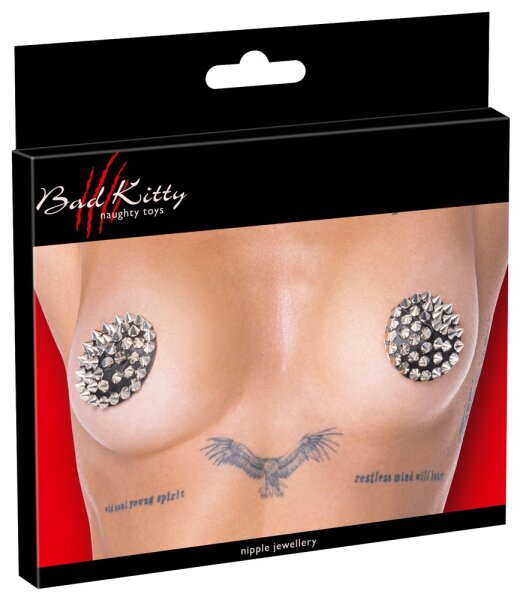 Bad Kitty Nipple Sticker Spikes