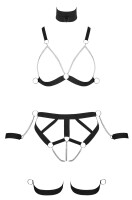 Bad Kitty Harness-Set inklusive Hals- und Handfesseln