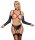 Bad Kitty Ouvert-Set mit Riemen-BH & Straps-Slip
