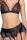 Cottelli LINGERIE Set mit Soft-BH und Straps-Slip ouvert
