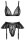 Cottelli LINGERIE Set mit Soft-BH und Straps-Slip ouvert
