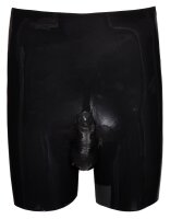 LATE X Pants aus Latex mit integrierter Penis-/Hodenhülle