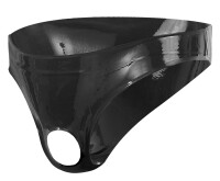 LATE X Slip aus Latex mit Showmaster-Öffnung S-L