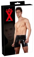 LATE X Pants aus Latex mit Showmaster-Öffnung für Penis und Hodenn