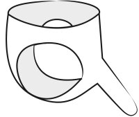 LATE X Dildo-Slip aus Latex