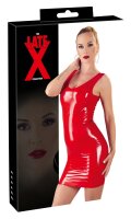 LATE X Kleid aus Latex rot hauteng geschnitten