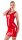 LATE X Kleid aus Latex rot hauteng geschnitten