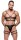 ZADO Harness-Set aus Leder M/L