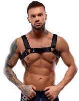 ZADO Harness aus Leder für Brust und Oberkörper