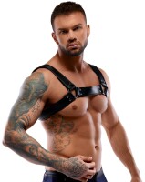 ZADO Harness aus Leder für Brust und Oberkörper