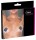 Cottelli ACCESSOIRES Nipple Sticker Square mit schwarzen Schmucksteinchen