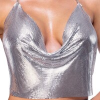 Cottelli ACCESSOIRES Metall-Top silber