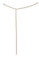 Cottelli ACCESSOIRES Bauchkette mit swingenden Strasskettchen