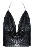 Cottelli ACCESSOIRES Metall-Top schwarz