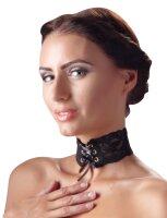 Cottelli ACCESSOIRES Halsband aus schwarzem Spitzenband