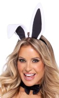 Cottelli COSTUMES Bunny Body mit schulterfreiem Straps-Body