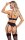 Cottelli COSTUMES Servier-Set mit Bustier und Straps-String