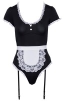 Cottelli COSTUMES Kellnerinnen-Kostüm mit stilechten Spitzenrüschen