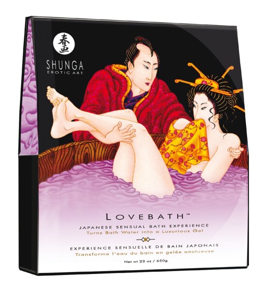 SHUNGA Lovebath Sensual Lotus 650g