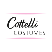 Cottelli COSTUMES Dienstmädchen-Kostüm mit leicht ausgestelltem Rock