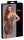 Cottelli PARTY Kleid aus transparentem schwarzem Netz S/M