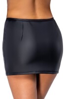 Cottelli PARTY Rock mit durchgehendem Glitzer-Reißverschluss