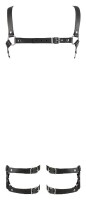 ZADO Harness aus Leder für Brust und Oberschenkel