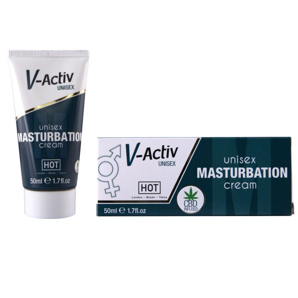 HOT V-Activ Unisex Masturbation Cream 50 ml