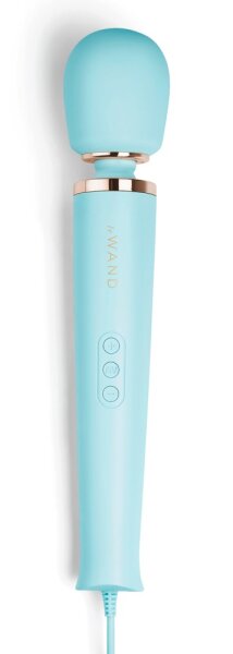Le Wand Powerful Plug-In Vibrating Massager Blue